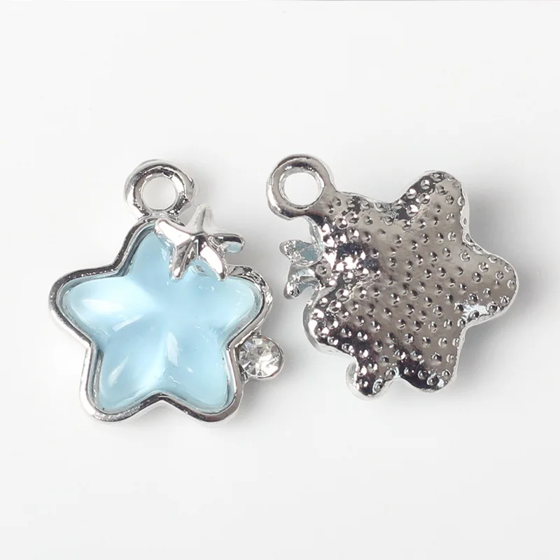 1 st Stof Plug Accessoire Decoratie Leuke Diamant Ster Telefoon Stof Plug Hanger Geschikt voor IPhone Type-C Interface SJFCS01