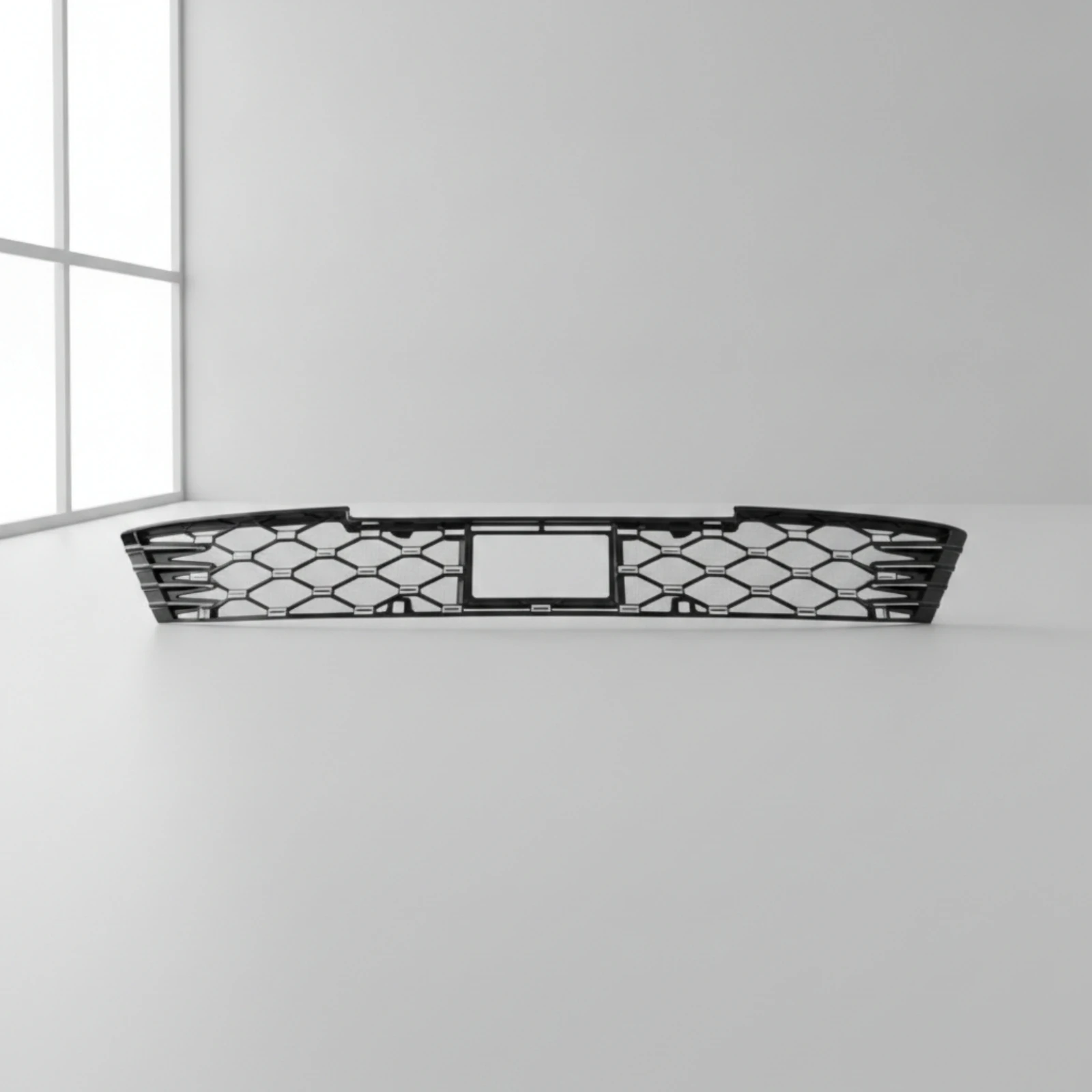 Honeycomb Mesh Front Bumper Lower Grille Premium Honeycomb Mesh Grille Sleek Long-Lasting for Car Owners, Road Trips