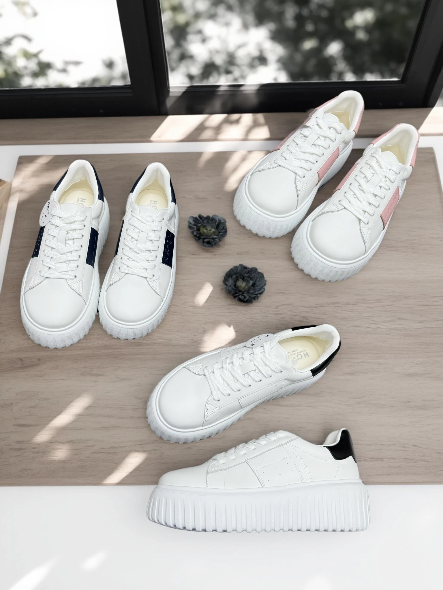 

Новые женские туфли Spor Leisure Cloud White oes Thi Bot с круглой головкой и плоской подошвой Boat oes из мягкой кожи, удобное увеличение...