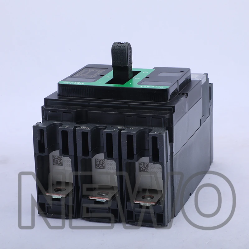 100% New and Original Schneider Electric NSX N/F Type 3P 100/160/250 MA Motor Protection, Complete Circuit Breaker