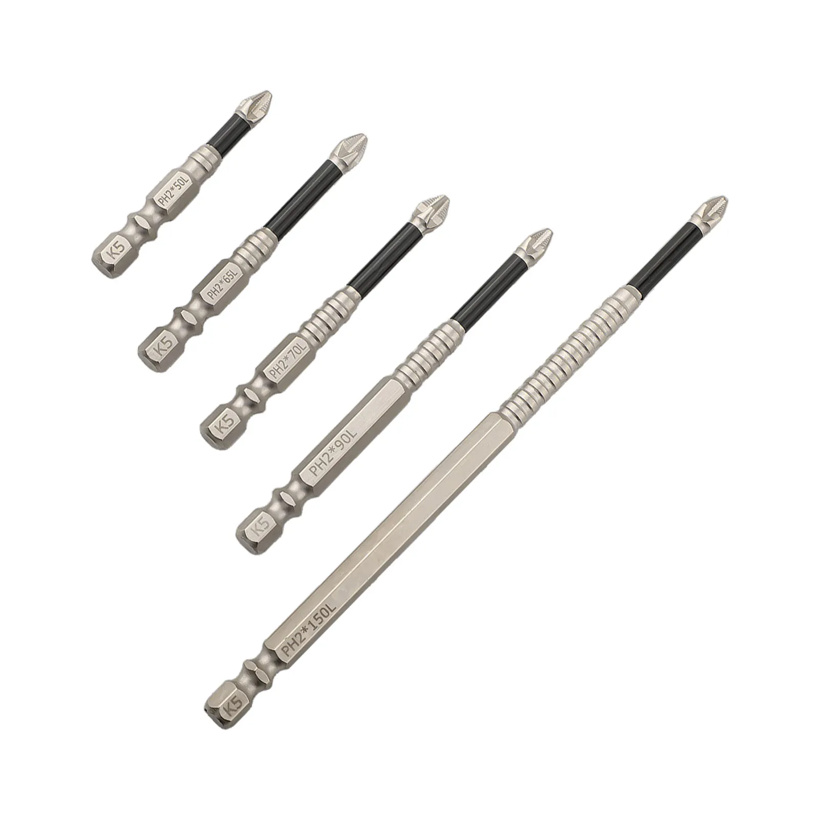

Long Drill Bits Cross Screwdriver Bit Set For Strong High-strength Screw-driving Operations Strong High-strength Operations