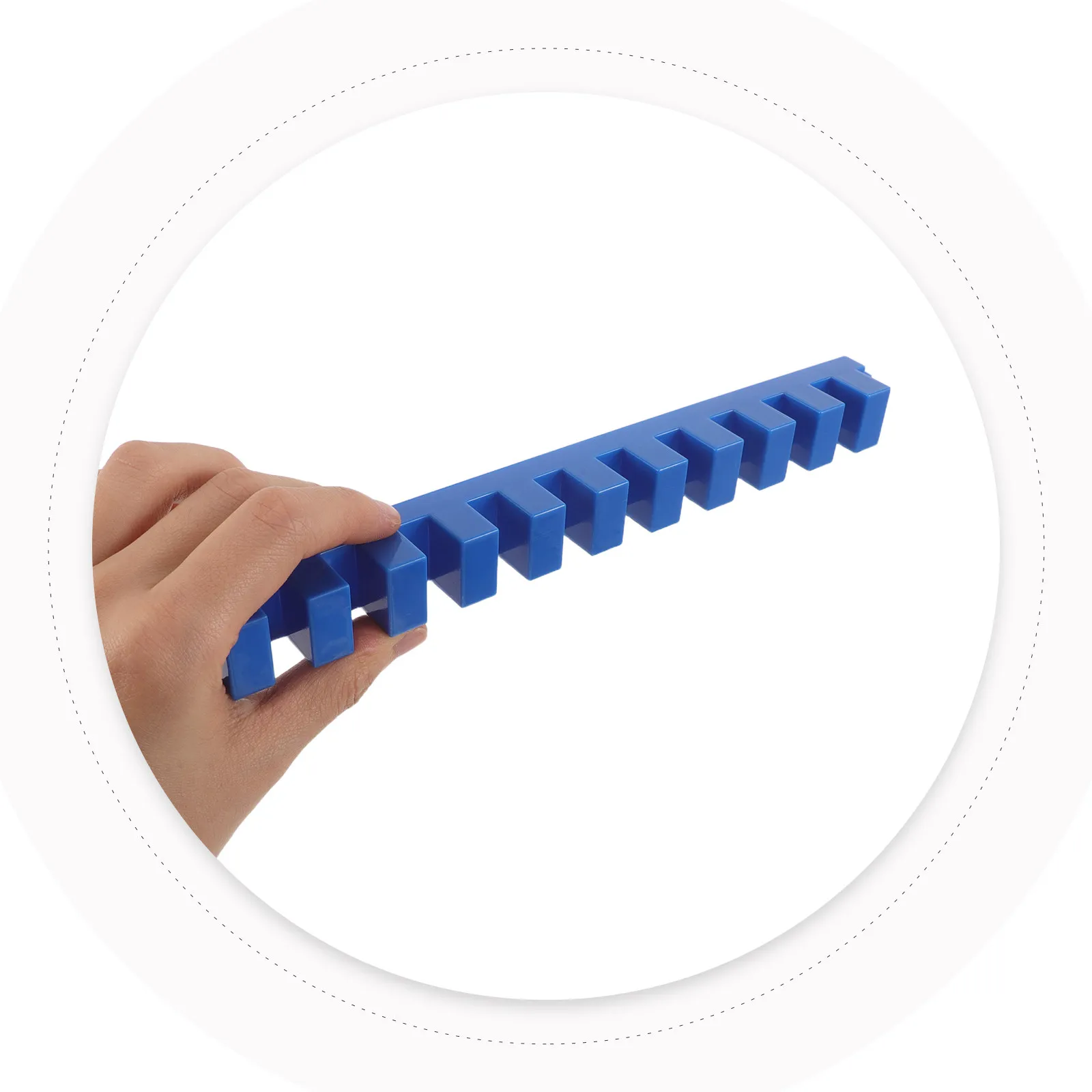 مجموعة توصيل الدومينو المكونة من 6 قطع - إعداد سهل لتحديات البناء الإبداعية بألوان زاهية، لعبة تكديس ثابتة وممتعة للأطفال والعائلة