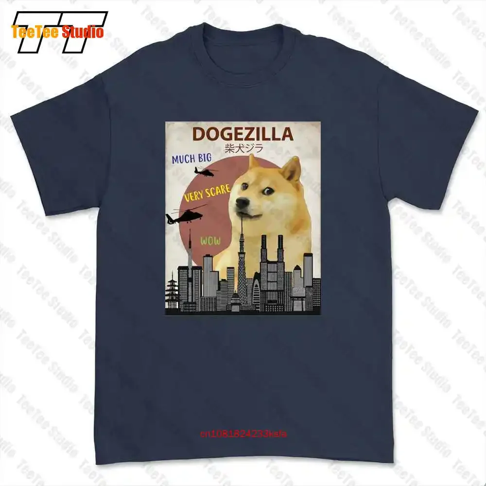 Dogezilla Doge Meme Shiba Inu Dog For Men T-shirt Tee 526L