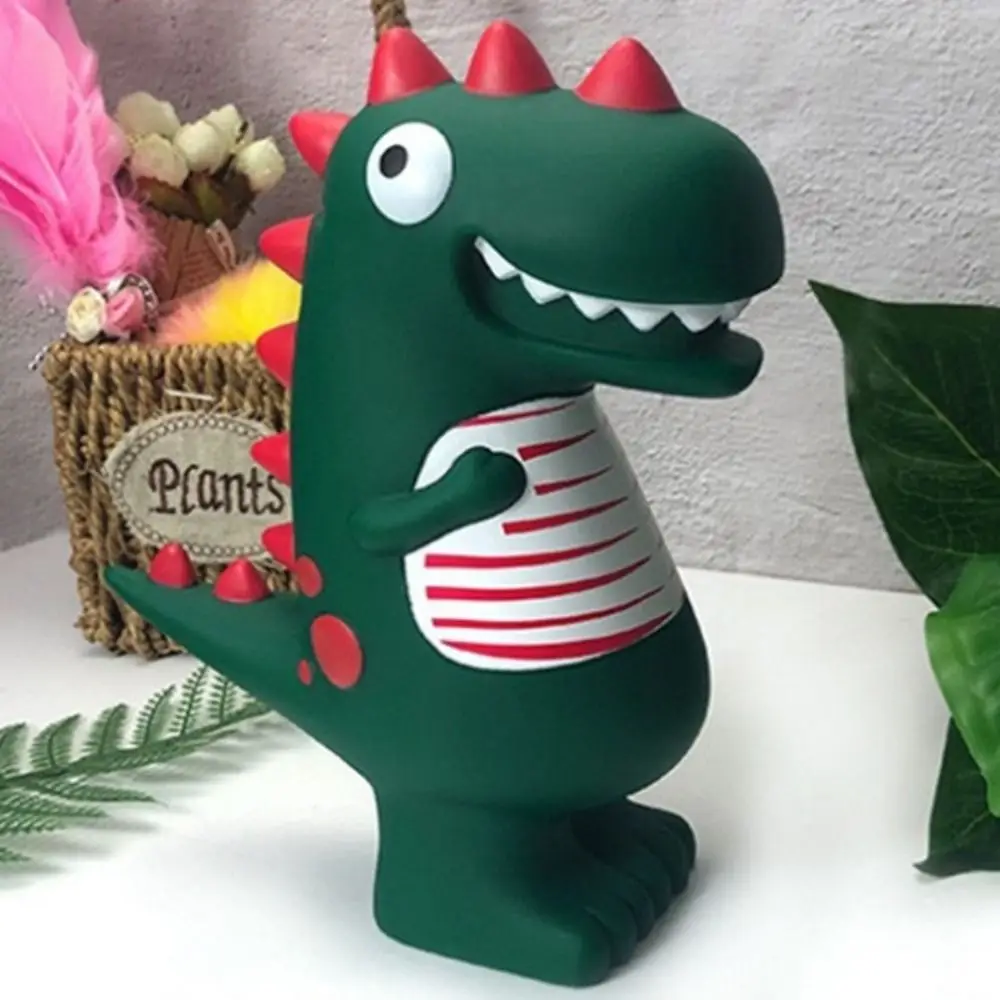 Tanque de poupança dragão cofrinho grande capacidade decorativa caixa de poupança animal dos desenhos animados que pode ser aberta caixas de dinheiro brinquedo do miúdo