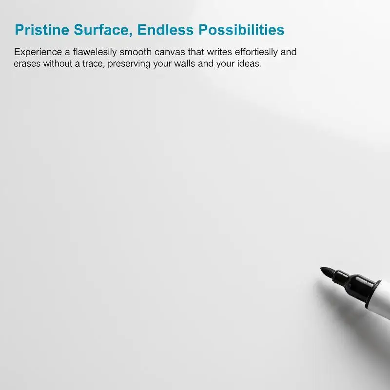 Reusable Electrostatic Whiteboard Sticker Removable Erasable Traceless PP for Home Message Board School Teaching Office