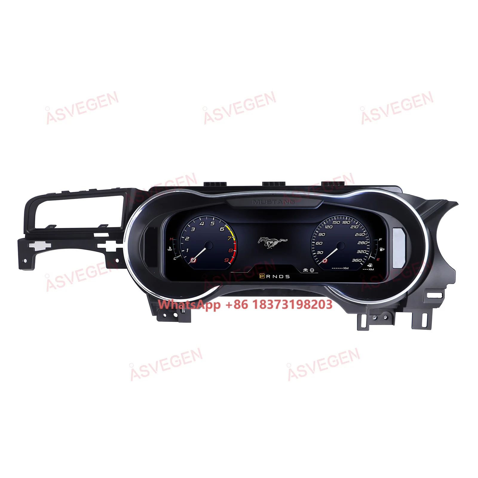 

12.3inch New Speedometer Digital Instrument Cluster Car Dashboard Panel for Mustang 2015-2021 Car LCD Digital Dashboard