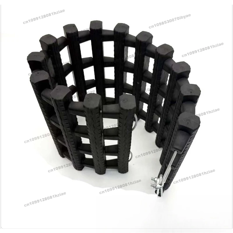 Suitable for 1.5m*22cm Portable Tire Traction Mat Emergency Escape Mat, Suitable for Any Vehicle Snow Chain