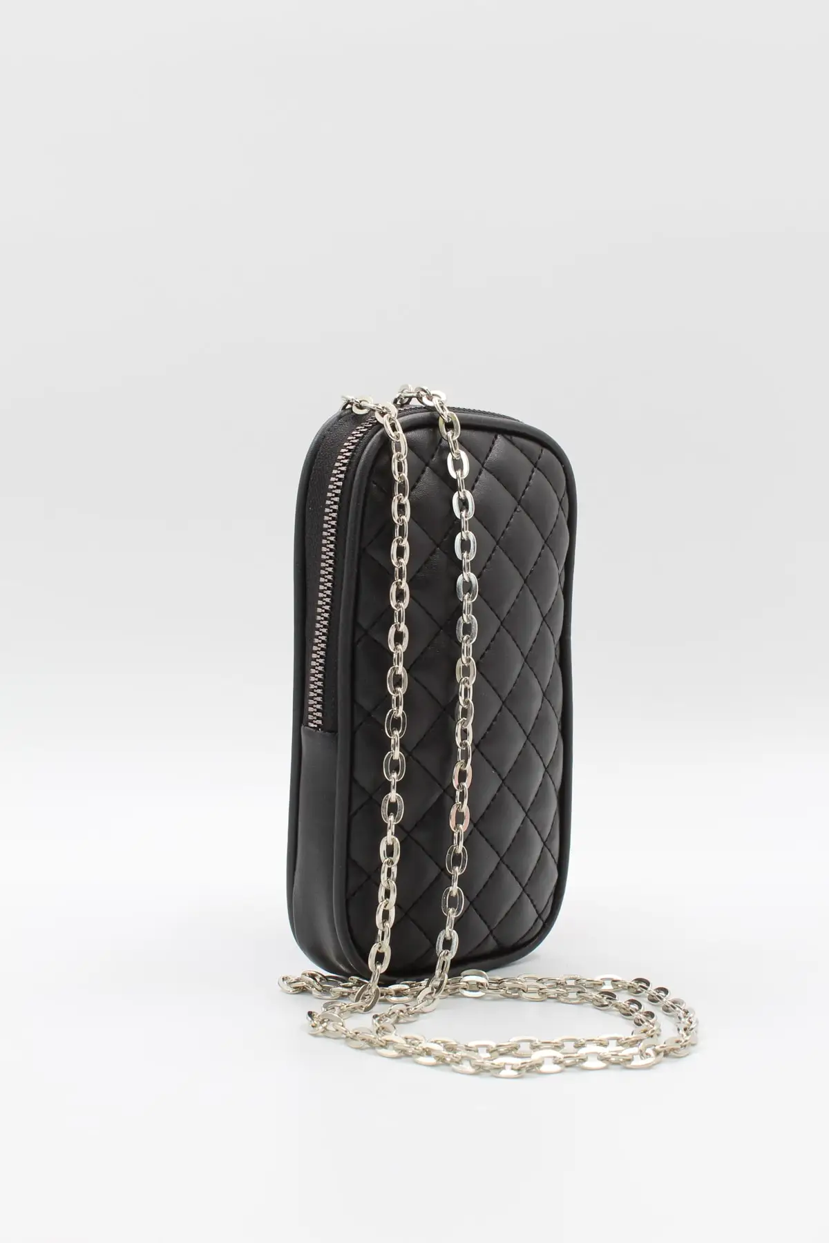 Женская Стеганая сумка для телефона с узором и цепочкой, черная стильная, практичная, многофункциональная, быстрая и безопасная доставка, трендовая модель 2022