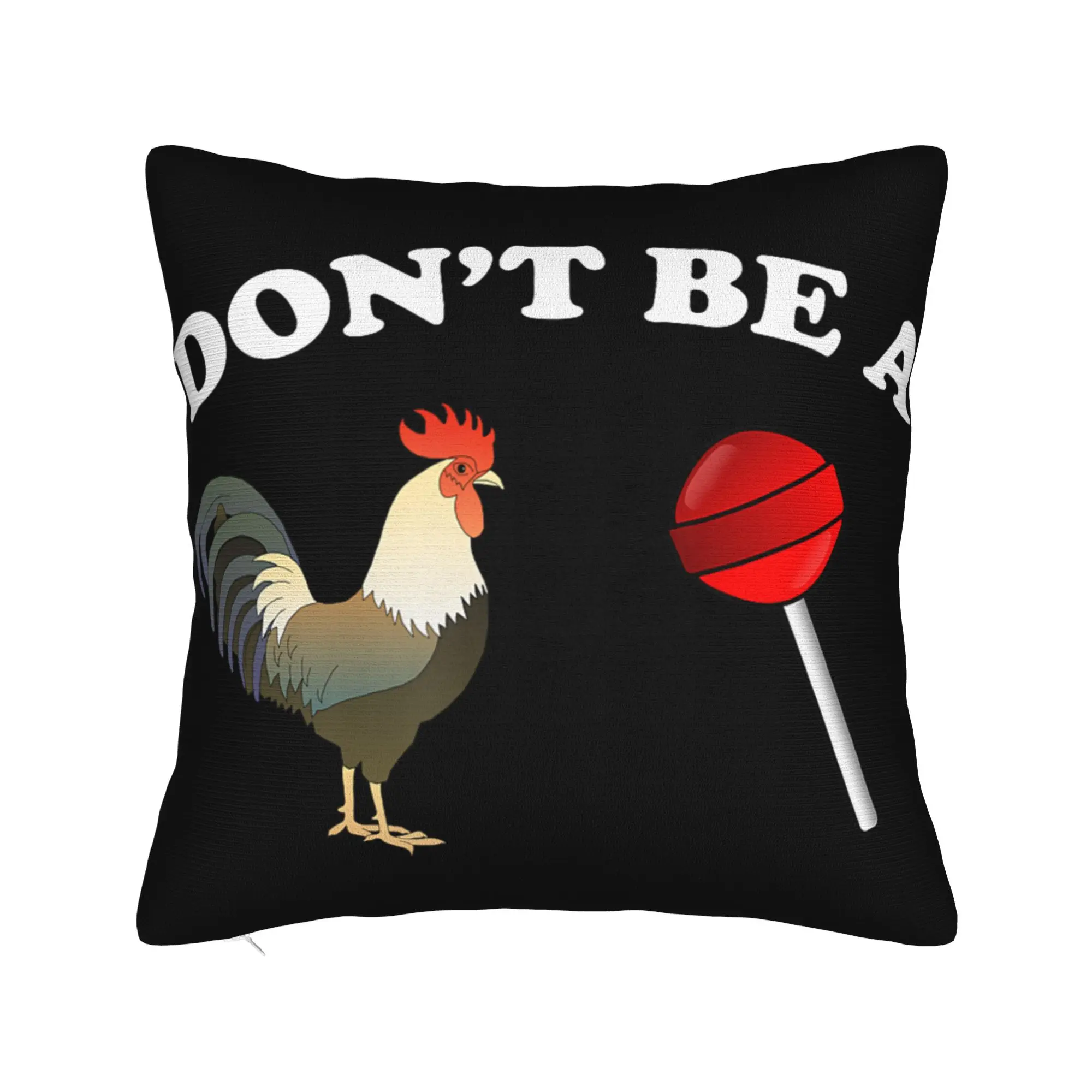 Don't Be A Sucker Funny Chicken Meme Pillow Covers Merch Printed Cushion Cover Decor  Throw Pillow Case Cover Home Multi Size