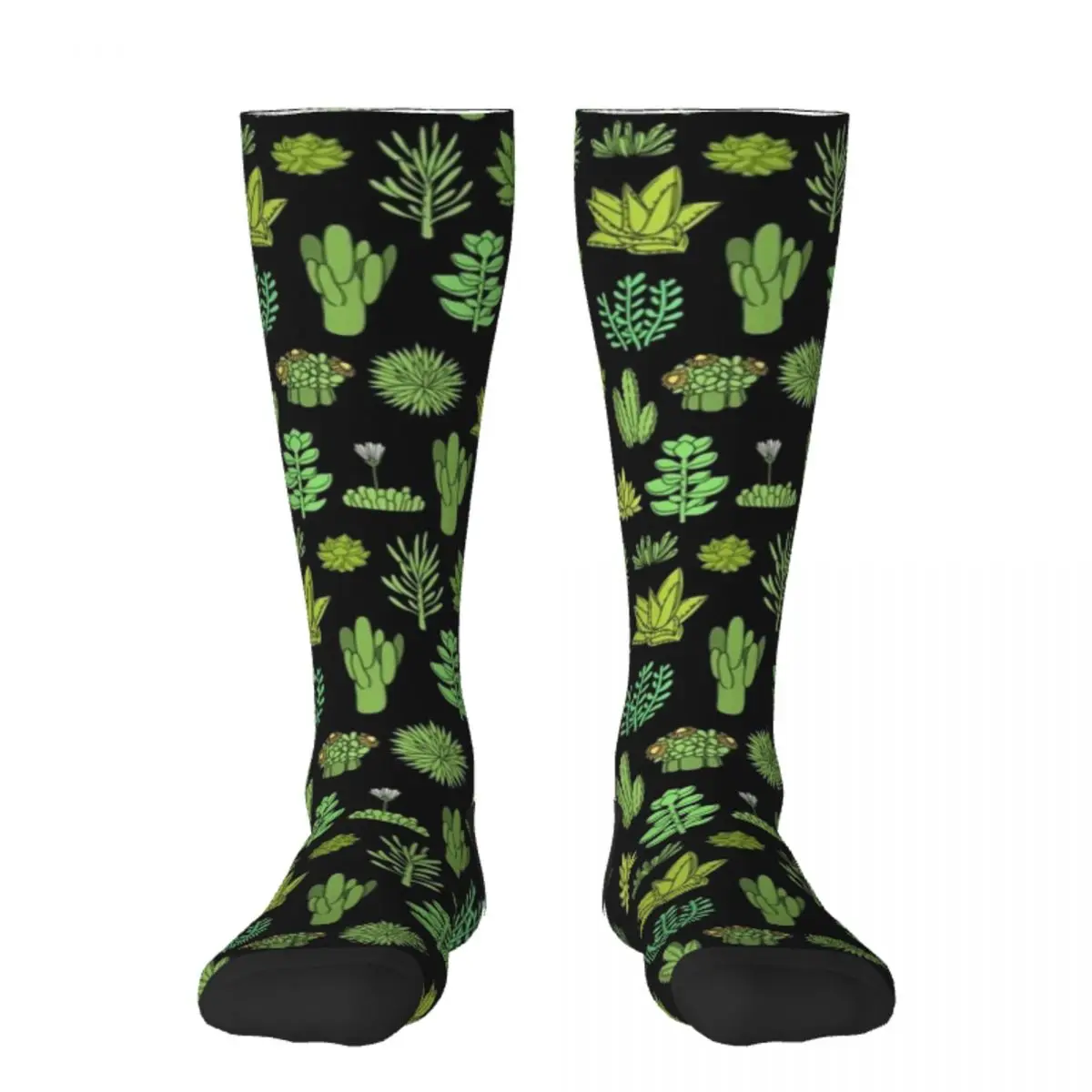 

Succulents and cactus. For cacti plant lover Socks christmass gift aesthetic luxury Socks Female Men's