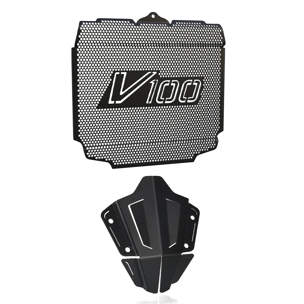 NEW Radiator Cylinder Head Engine Guard Complete Set FOR Moto Guzzi V100 Mandello S Aviazione Navale 2023 2024 2025 Motorcycle