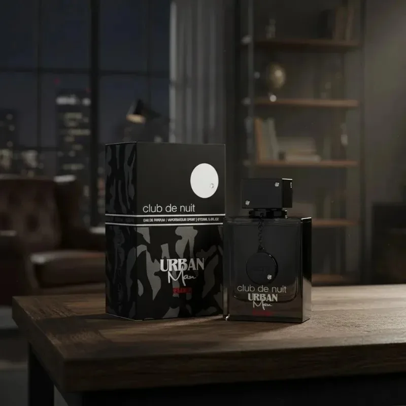 عطر عطري فاخر للجنسين سعة 105 مل يدوم طويلاً، عطر عطري أنيق ودافئ ومنعش مع مسك زهور ناعم من الكهرمان الخشبي المكرر