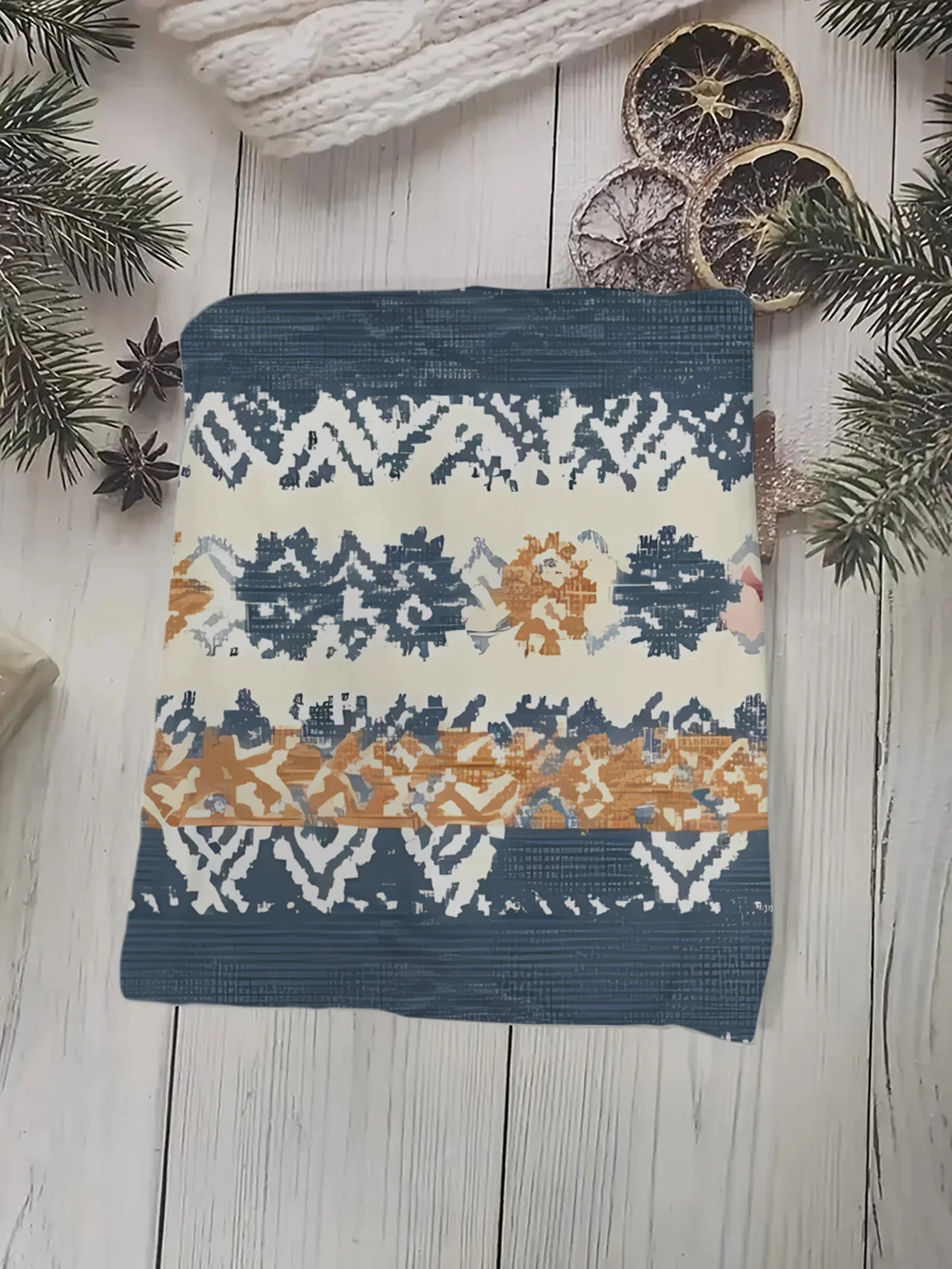Kadın Tişörtü Aztek Geometrik  - Winter Clothes incelemesi ve fiyatı