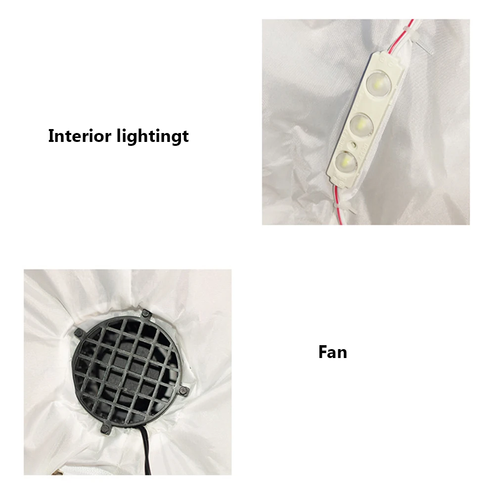 

Inflatable Snowman Dolls Decor with LED Light Christmas Snowman Decor for Xmas Garden Party Decor