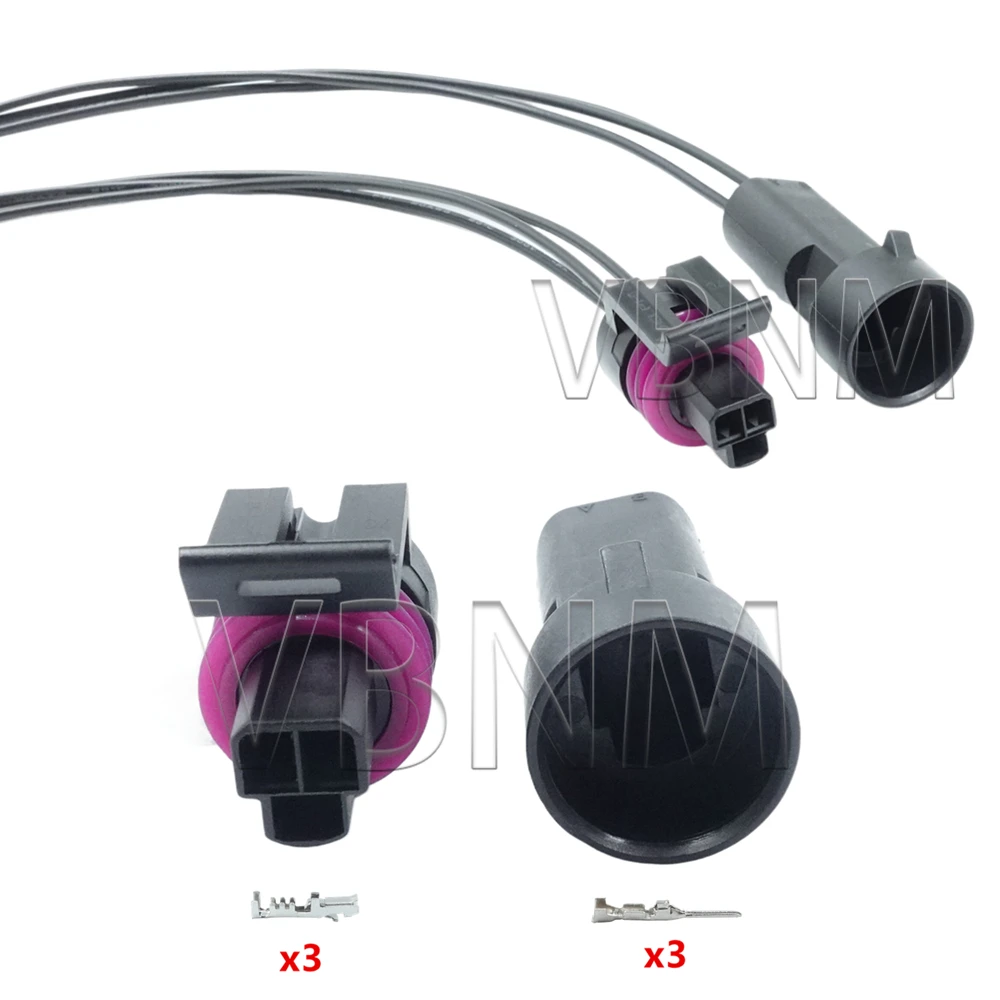 3 Pin 12065287 12078090 12110192 0441004 Automobile Water Temperature Sensor Throttle Valve Engine Plug Connector