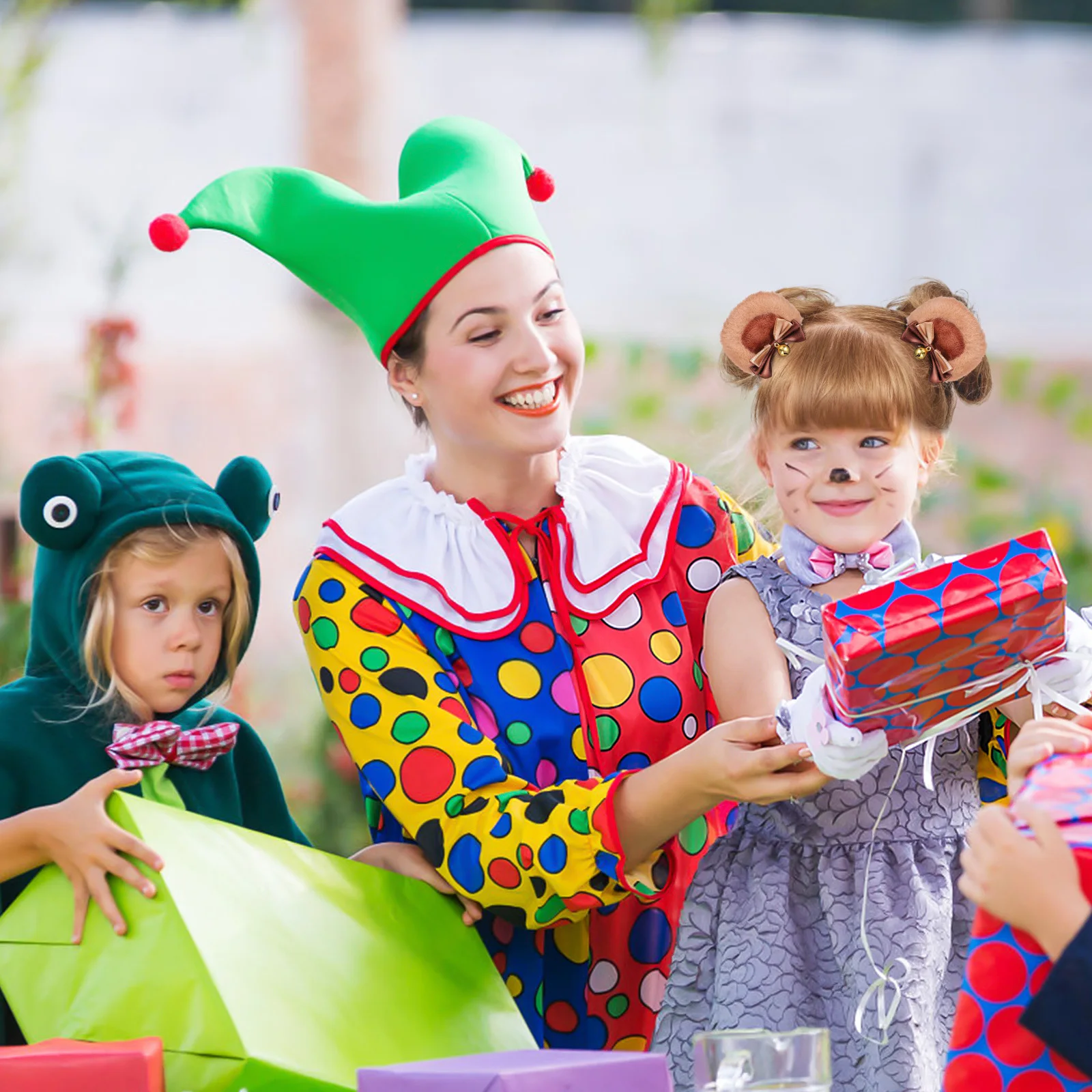 

1Pair Bear Ears Hair Clips Firm Hold Warm Colors Match Any Outfit Perfect for Teens Women Festival Wear Bear Ears