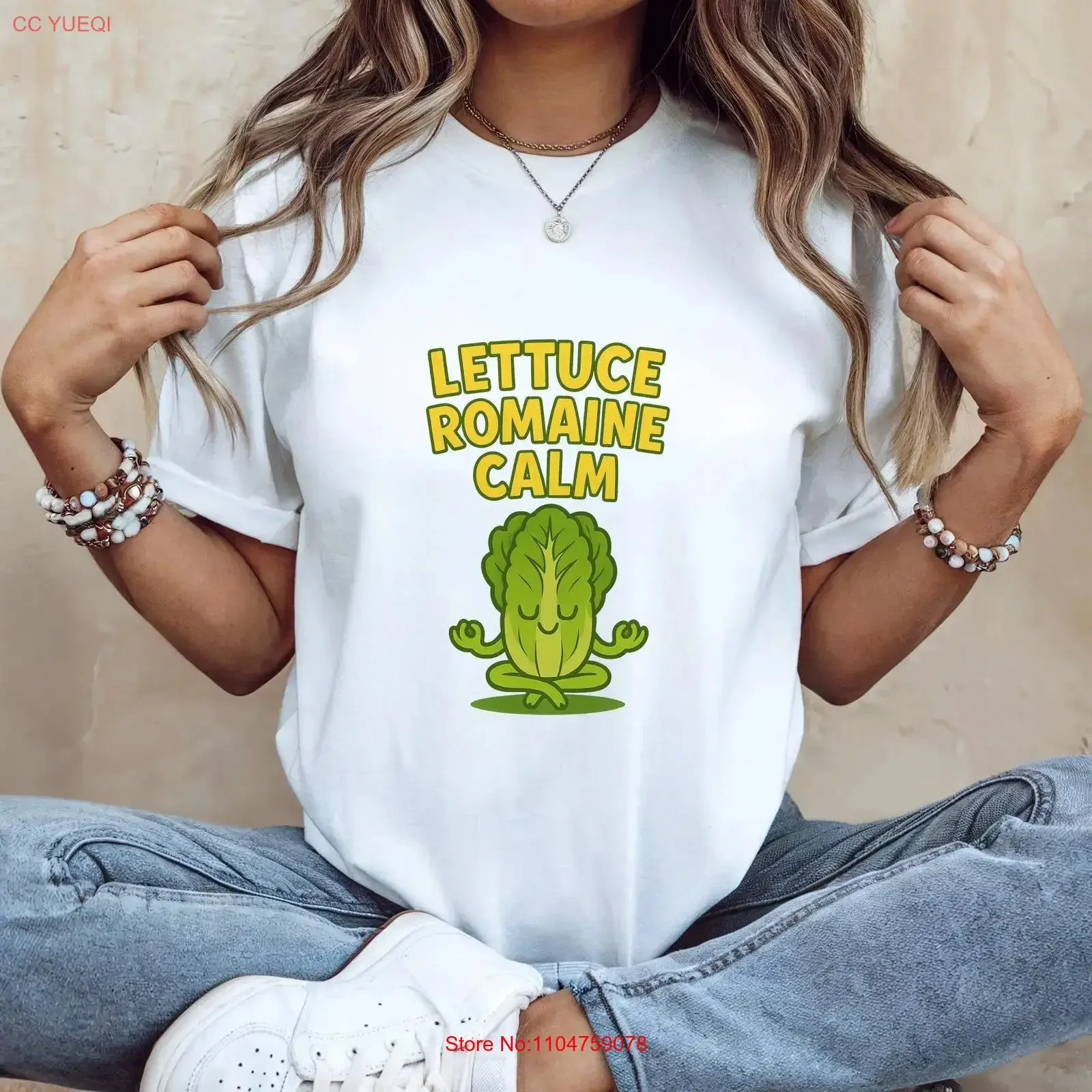 Camiseta divertida con estampado de lechuga romana, humorística, con juego de palabras de verduras, relajante, sárdica, vintage, lavada, para hombre, ropa de diseñador