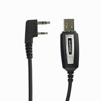 USB Programming Cable With CD for Baofeng UV-5R 82 888S UV-S9PLUS UV-13 16 17 21 Pro Quansheng UV-K5 5R Plus Walkie Talkie Radio