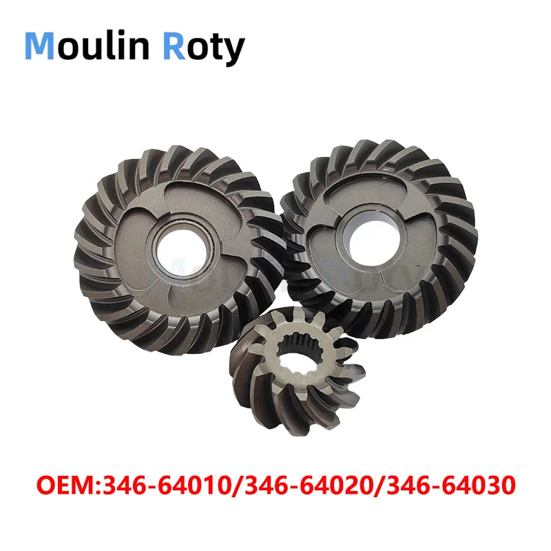 Tohatsu buitenboordmotor tandwielset 346-64010 346-64020 346-64030, voorste tandwiel, versnellingsbak, 25 pk, 30 pk, M25, M30, Mfs25, Mfs3