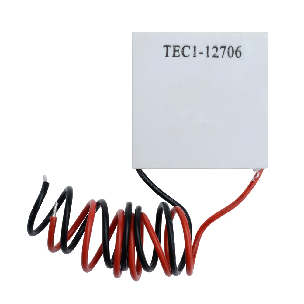 TEC1-12706 Thermoelectric Cooler Peltier TEC 12706 12V 4.3-4.6 A Cells Peltier Elemente Module Heatsink Plate 40x40mm