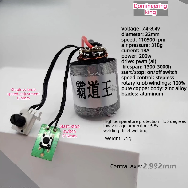 

Бесщеточный двигатель постоянного тока 7.4В 12В 16.8В 21В 24В, турбодвигатель с червячной передачей для электроинструментов, напрямую от производителя