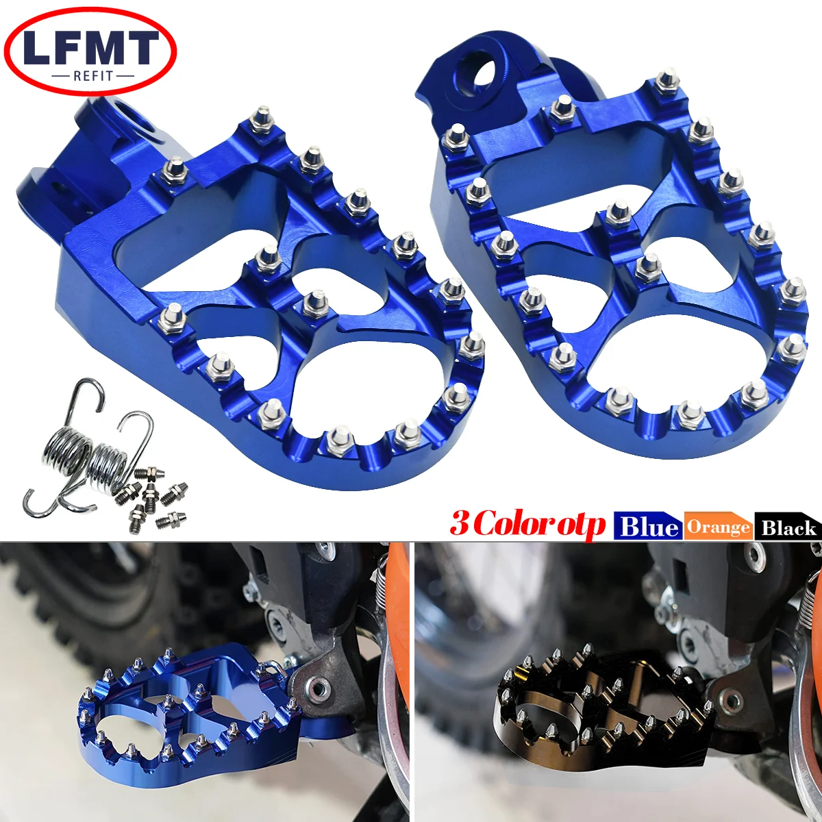 

Motorcycle Footrests Footpeg Foot Pegs Rests Pedals For KTM EXC EXCF SX SXF XC XCF 690 990 1190 1290 Enduro SMC Adventure/R/S/T
