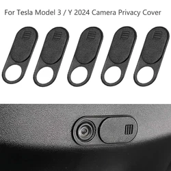 Copertura della fotocamera protettiva per la privacy dell'auto per Tesla Model 3 Y Accessori Highland Webcam Interruttore a scorrimento Blocco adesivo interno Trim