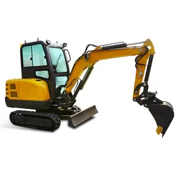 Customized Earthmoving machinery TZ30 3.0ton chinese mini new excavator sale cheap with maximum digging depth 2450mm