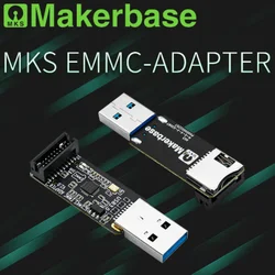 Makerbase-MKS EMMC Adaptador, USB 3.0, Módulo EMMC, Micro SD, TF Cartão, Pi, SKIPR, V2