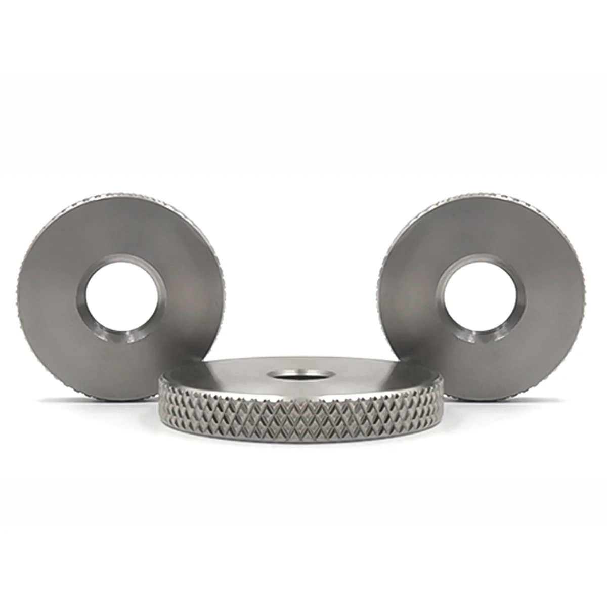 M3M4M5M6M8-M12 Stainless Steel 304 Enlarged Flat Head Mesh Knurling Adjusting Hand Nut