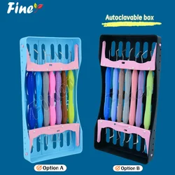 Dental Resin Spatulas 7pcs Silicon Composite Resin Filler Instruments Kit  for Dental Aesthetic Restoration Dentistry Tool