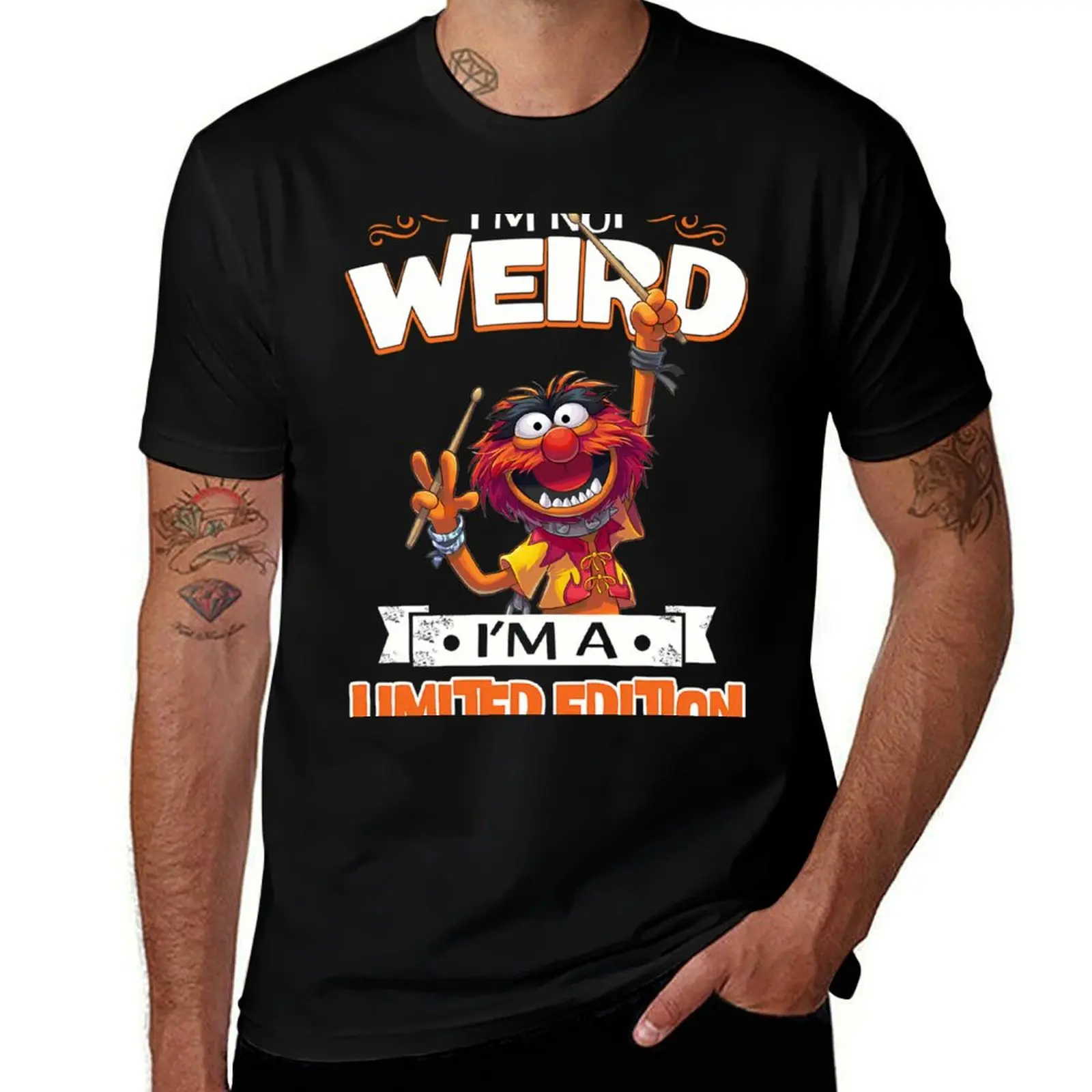 

Muppet Animal Drumer I'm Not Weird I'm A Limited Edition T-Shirt tshirts personalised blanks sublime men workout shirt