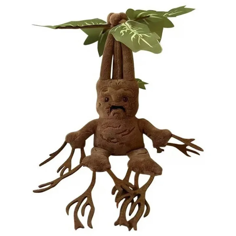 35cm Mandrake Plush Toy Cartoon Soft Stuffed Anime Plush Doll For Christmas Gift Home Decoration Fans Collect Gift