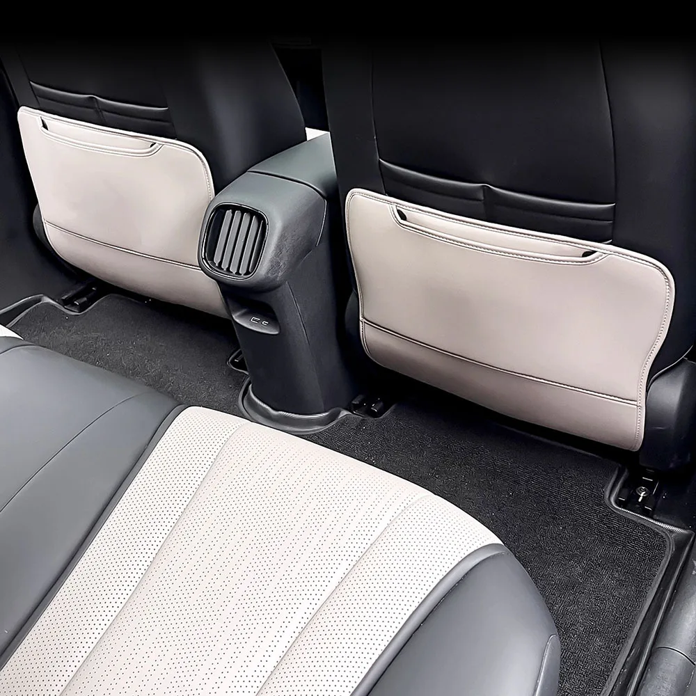 

2 Pcs Seat Back Anti Kick Pad For BYD Dolphin Smart Driving Edition 2025 Car Modification Supplies Leather Protective Pad