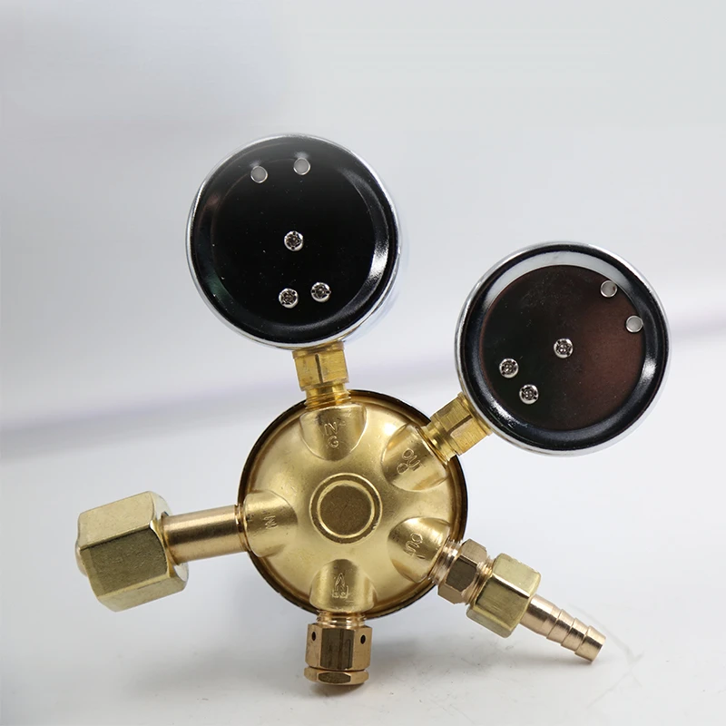 Nitrogen pressure reducer regulator regulator pressure gauge all copper pressure reducing valve pressure regulating valve