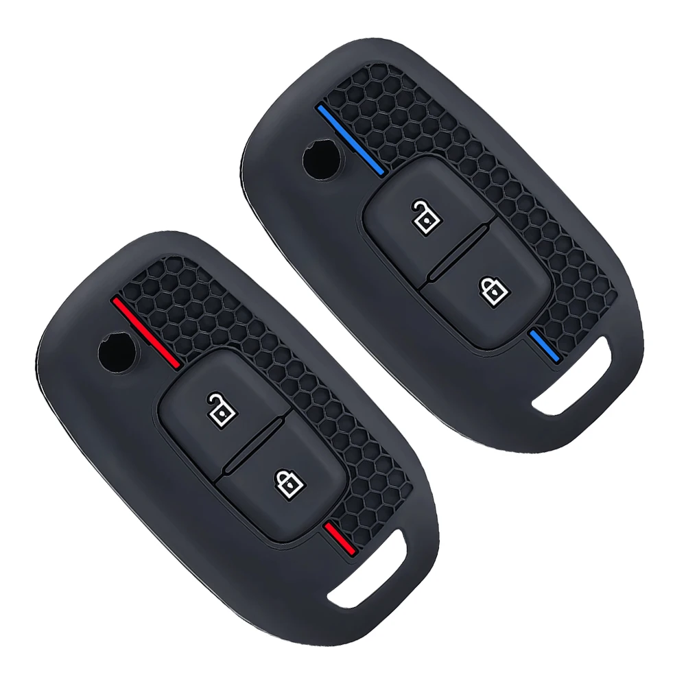 Carcasa de silicona para llave de coche Renault Kadjar Captur Megane Sandero Stepway Logan Clio 5 2022 Arkana 2020 2021 Kwid 2023