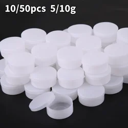 50/10pcs Jar Pots Sample Container Jars For Cosmetics Empty Cosmetic Containers Boxes Eyeshadow Cream Lip Balm Makeup Jar 5/10g
