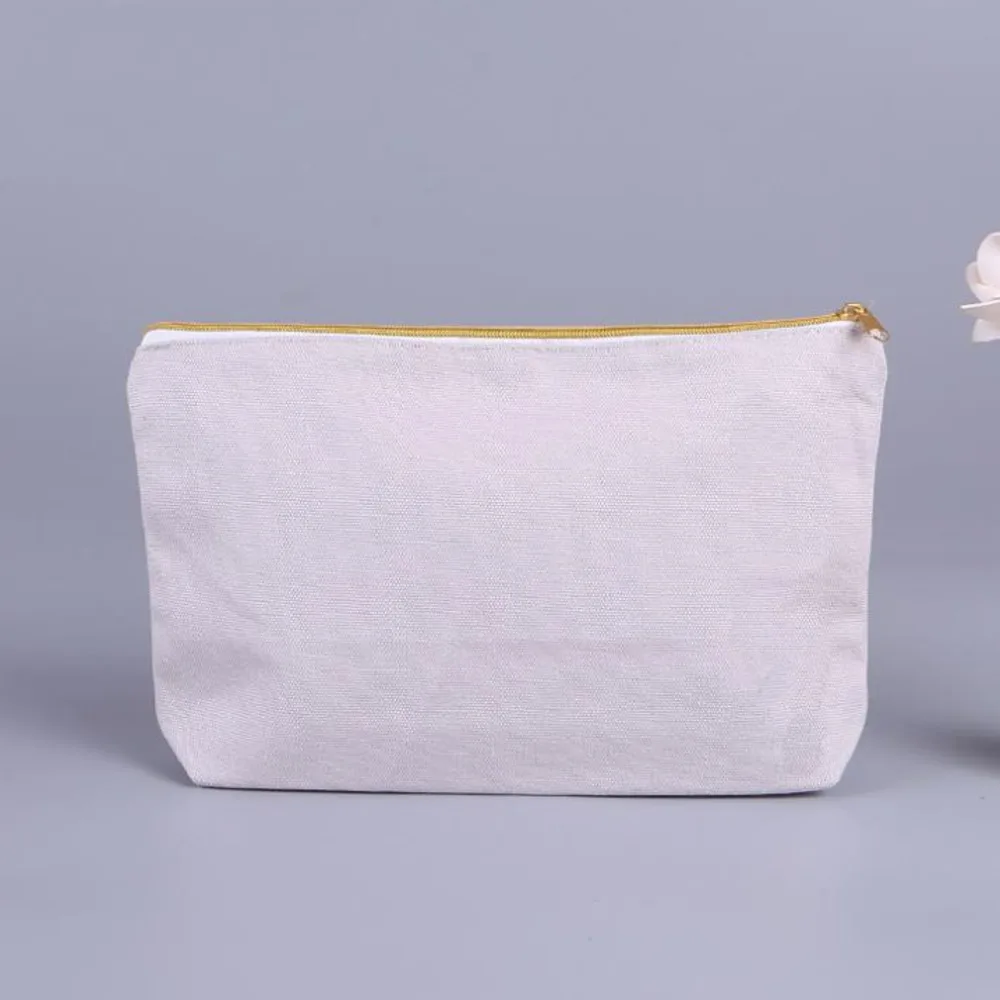 100Pcs גדול לעמוד בד רוכסן עיפרון מקרי עט פאוץ כותנה קוסמטי תיק איפור תיקי טלפון נייד מצמד תיק ארגונית