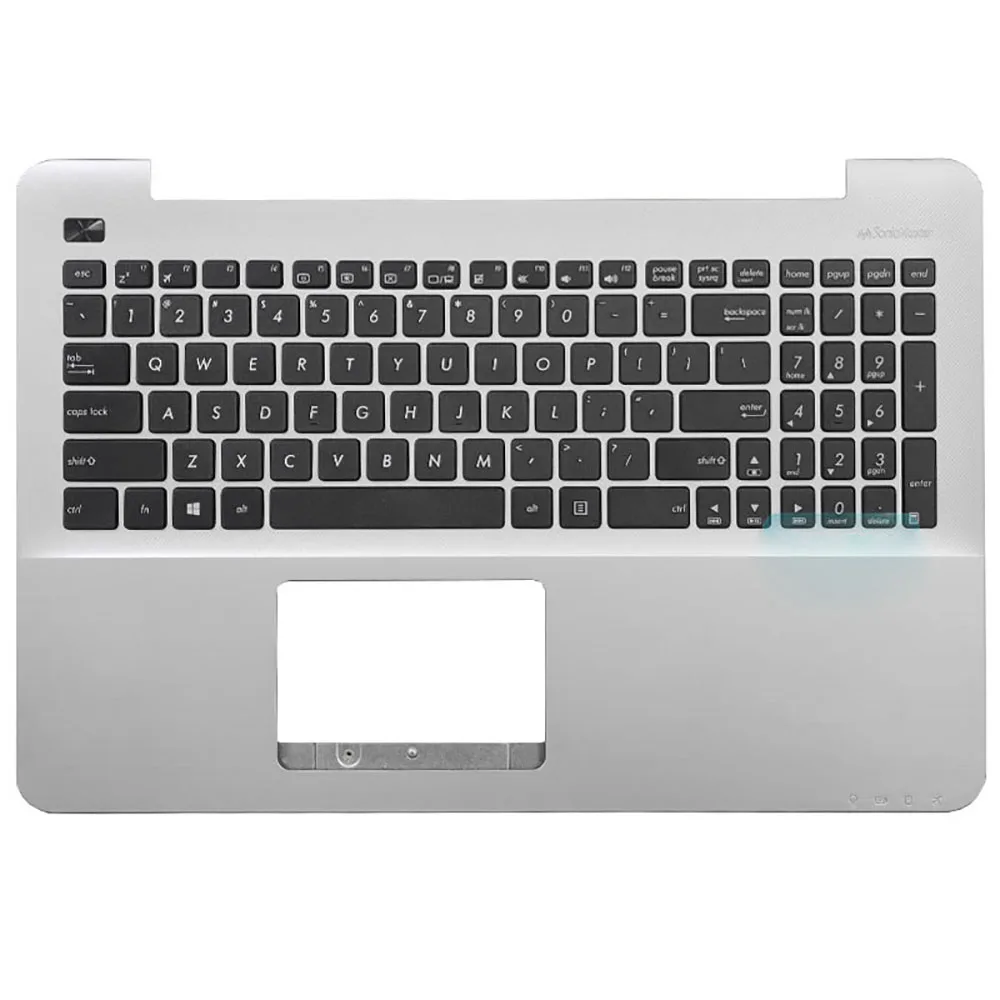 Palmrest Keyboard cover case upper for ASUS X555L a555q VM510L W519L X554L k555l r557 R556L black silve white