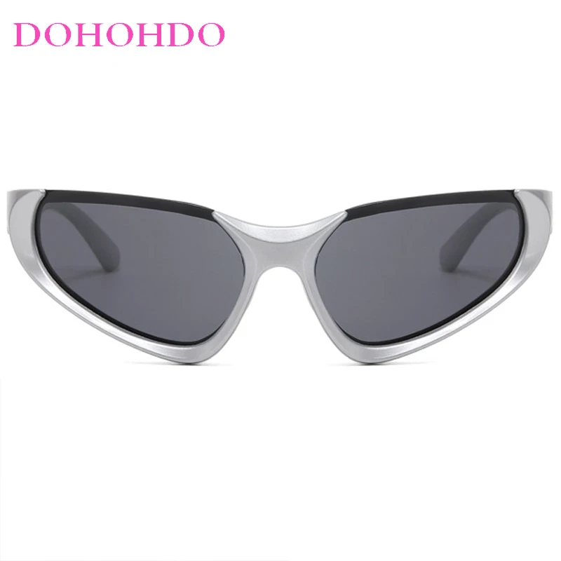 トレンディなキャットアイサングラス女性の高級ブランドデザイナー男性サングラスアウトドアスポーツハイキング Y2k レトロ眼鏡 UV400 レンズ Mujer