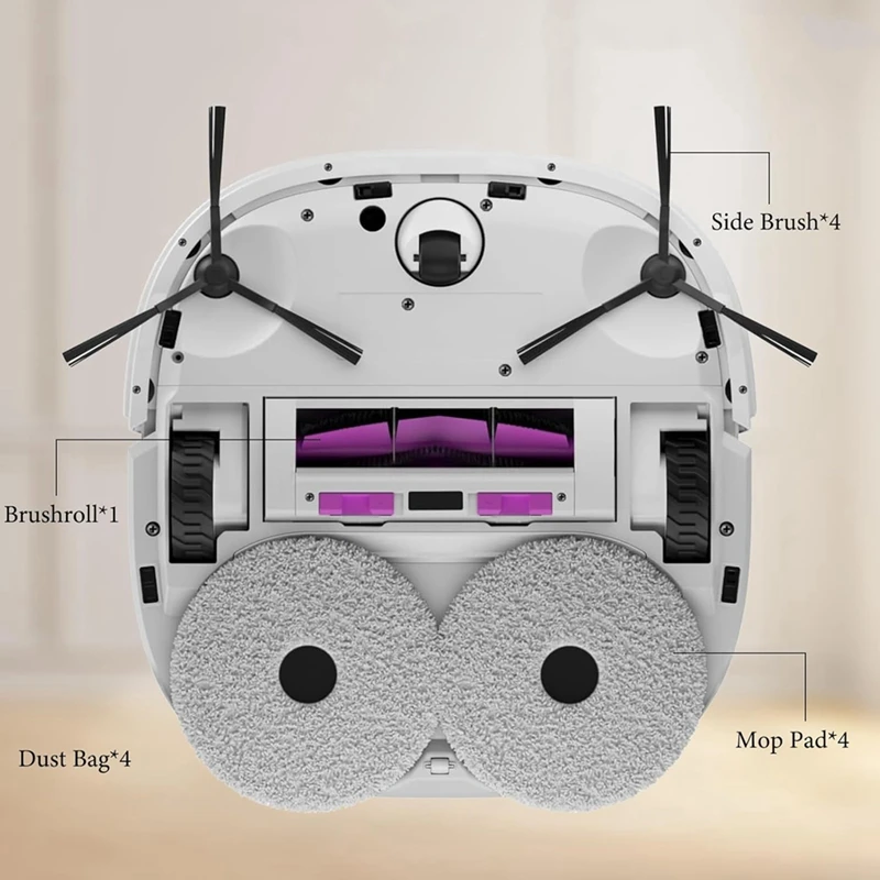 

AC66 For Eureka J12 Ultra Vacuum Cleaner Main Side Brushes Hepa Filters Mop Pads Dust Bags Replacement Parts