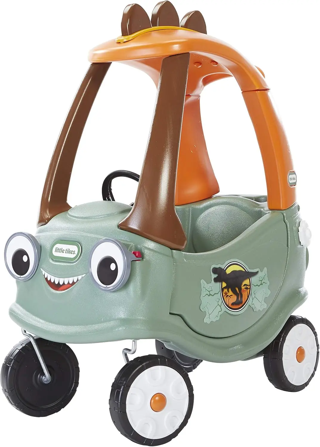 

T-Rex Cozy Coupe Ride-On Car for Kids, Fun Dinosaur Toy with Interactive Features
