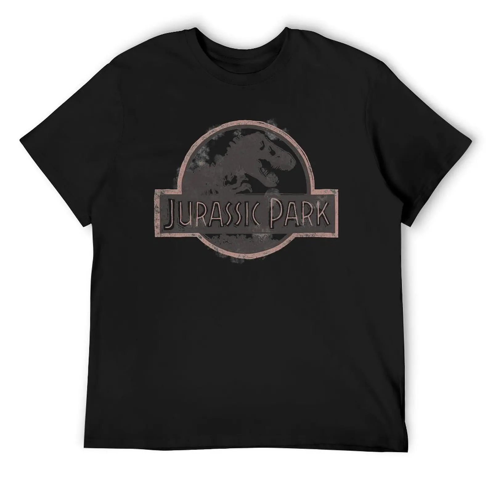 

Jurassic Park Stone Classic Logo T-Shirt plus sizes customs design your own mens big and tall t shirts