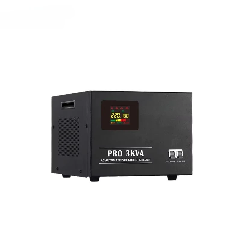 3000VA AC 220V single-phase automatic servo power supply regulator 3Kw input 150-250V household voltage regulator
