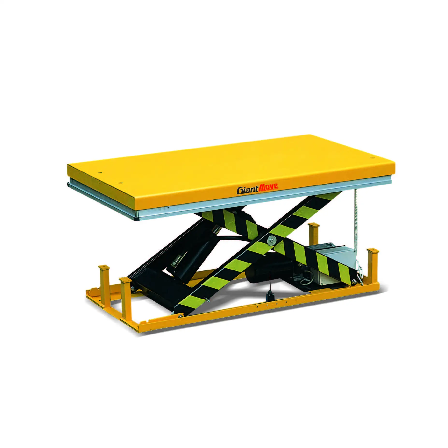 Warehouse Hydraulic Scissor Lift Trolley Stationary Lift Table Mobile Lift Table