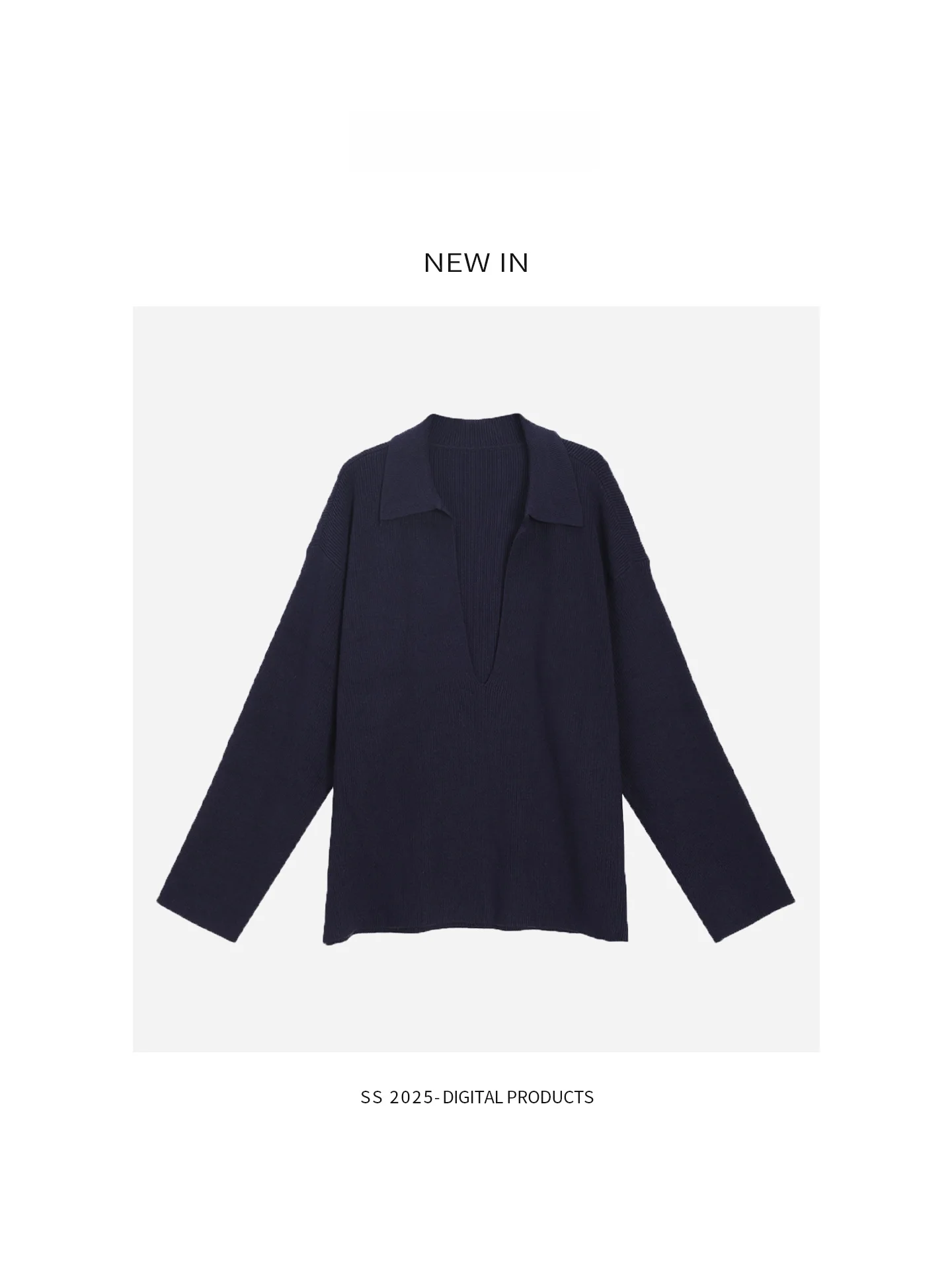 

Свободный длинный вязаный свитер женский, осенний, новый, с глубоким V-образным вырезом, на подкладке, в стиле Cleanfit, повседневный, удобный топ