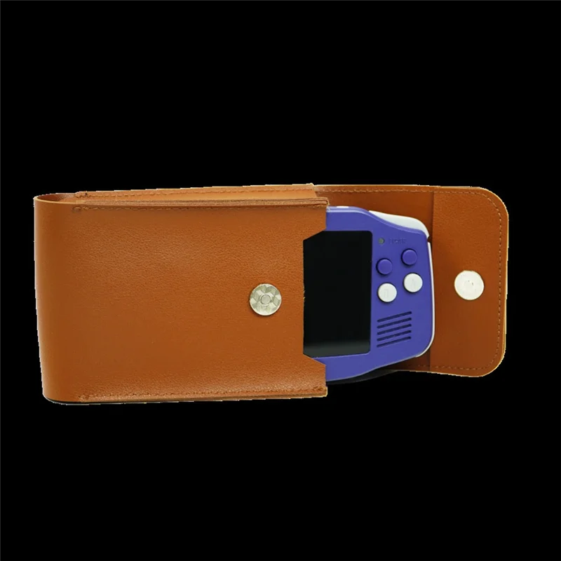 ABJF-Para RG34XX Capa para console de jogos à prova d'água à prova de choque PU Bolsa de armazenamento portátil Design para viagens e proteção