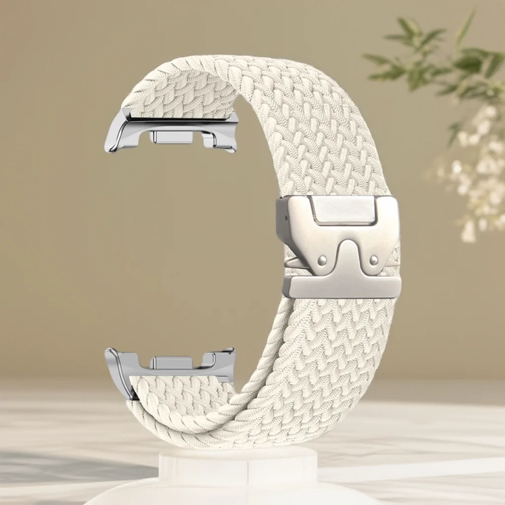 Braided Strap for Samsung Galaxy Watch 8/8 Classic 40mm 44mm Band Parachute Buckle Belt Correa Bracelet on Galaxy Watch8 Straps image 3