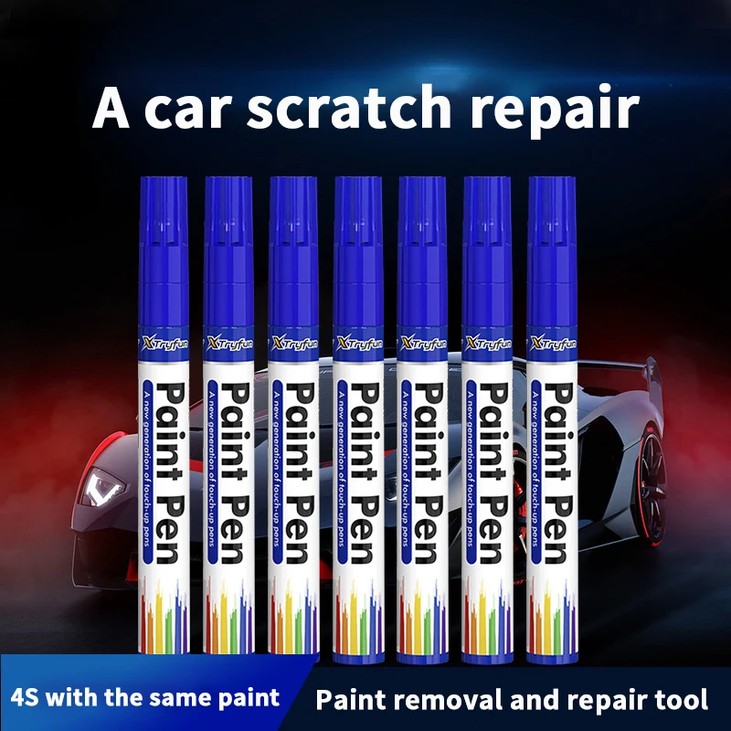 Car Paintbrush White From The Spray Paint Black Paint Pen Repair Car Paint To Remove Marks Car Scratch Repair Tool