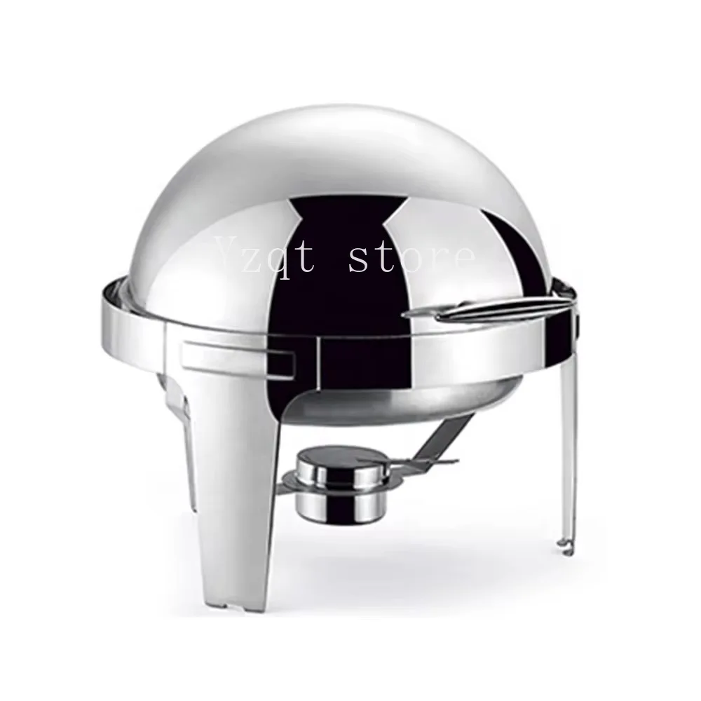 Cross-border hot-selling golden buffet stove, electric heating, hydraulic visual insulation stove, hotel restaurant wedding